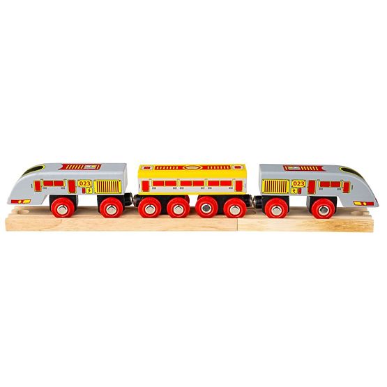 Bigjigs Rail Eurostar Express + 3 tory