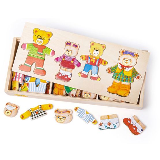 Bigjigs Toys Family Dress Up Puzzle