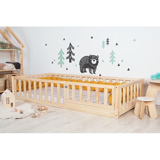 Niskie łóżko dziecięce Montessori Bear