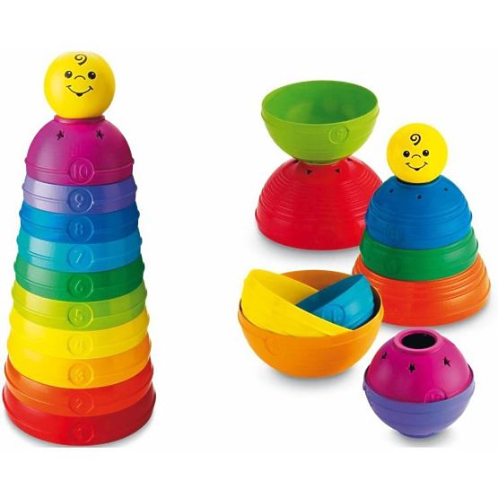 Piramidka z dzwoneczkiem Fisher Price