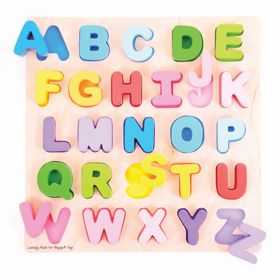 Bigjigs Baby Alfabet wielkimi literami, Bigjigs Toys