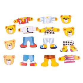 Bigjigs Toys Family Dress Up Puzzle, Bigjigs Toys