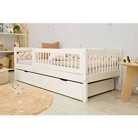 Łóżko dziecięce Teddy Plus - białe, Ourbaby®