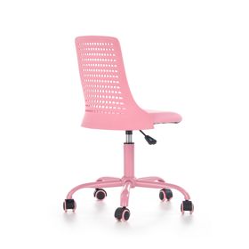 Dziecięca obrotowa krzesło Pure różowa, Halmar