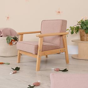 Dziecięcy retro różowy fotelik Sakura, Ourbaby®