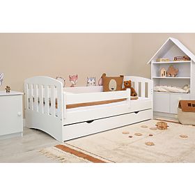 Dziecięce łóżko Classic - białe, Ourbaby®