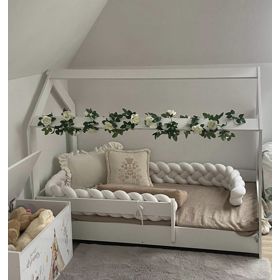 Łóżko domek Sofie 160x80 cm - białe