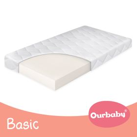 Materac piankowy BASIC - 140x70 cm, Ourbaby®