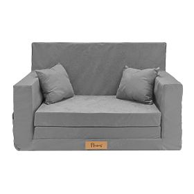 Rozkładana sofa dziecięca Classic - Szara, FLUMI