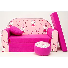 Dziecięca sofa Hello Kitty