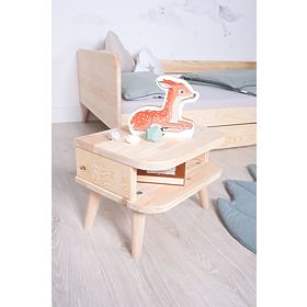 Stolik nocny NELL - naturalny, Ourbaby®